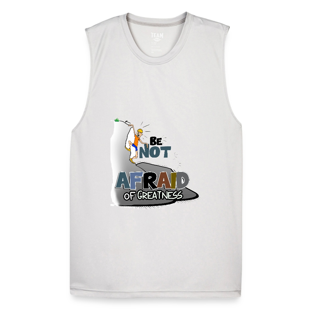 Be Not Afraid of Greatness | Muscle T-Shirt - silver