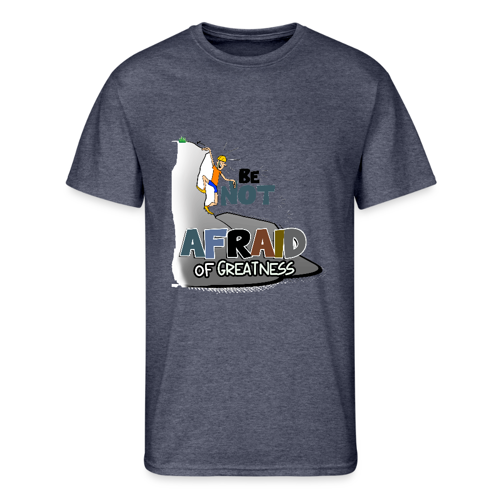 Be Not Afraid of Greatness | Men’s 50/50 T-Shirt - navy heather