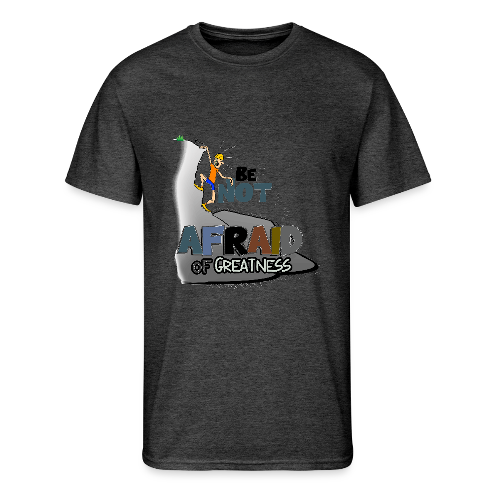 Be Not Afraid of Greatness | Men’s 50/50 T-Shirt - heather black