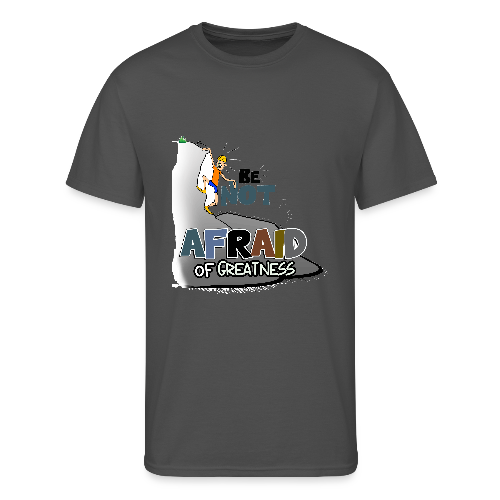 Be Not Afraid of Greatness | Men’s 50/50 T-Shirt - charcoal