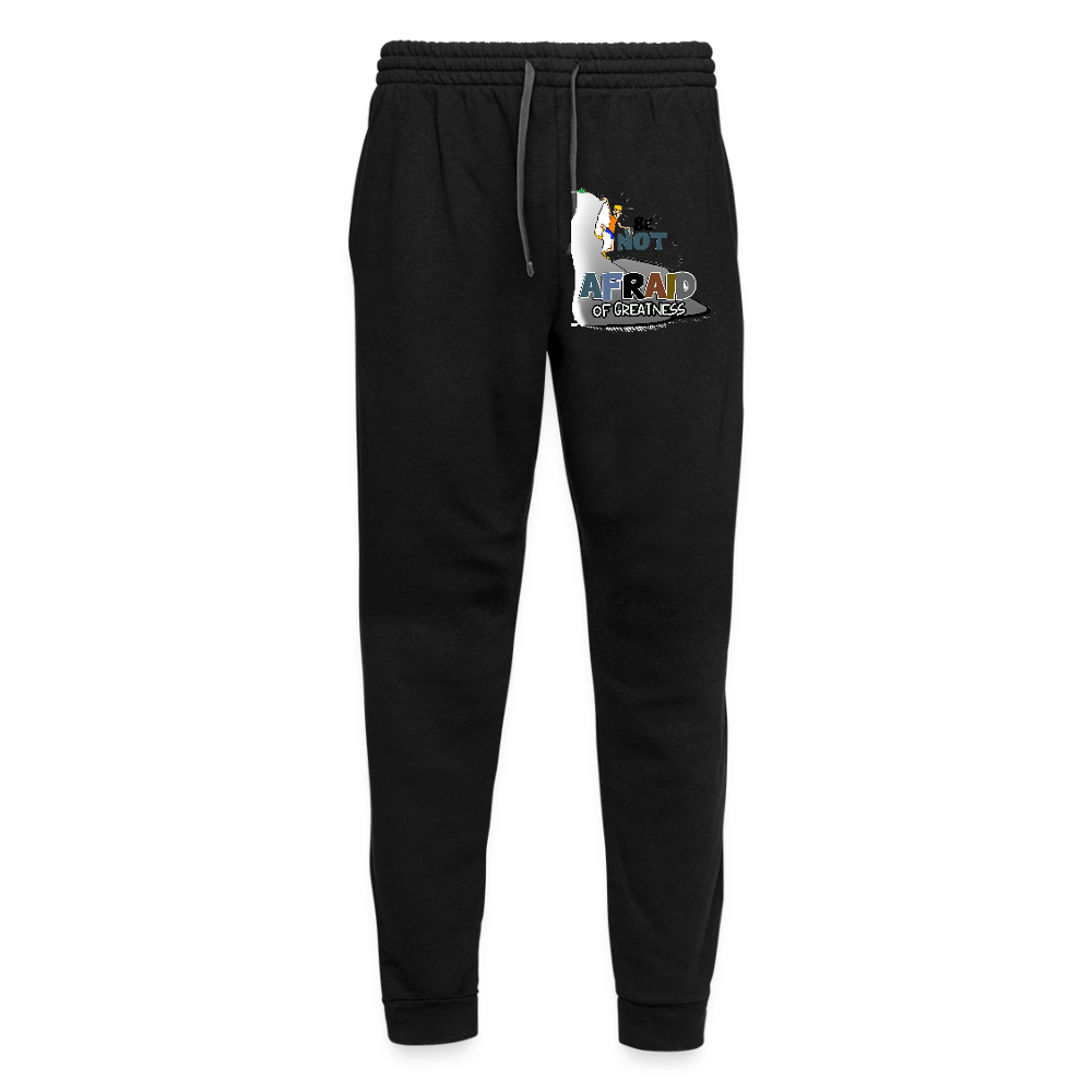 Be Not Afraid of Greatness | Unisex Joggers - black/asphalt