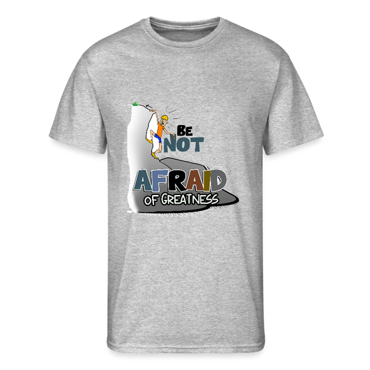 Be Not Afraid of Greatness | Men’s 50/50 T-Shirt - heather gray