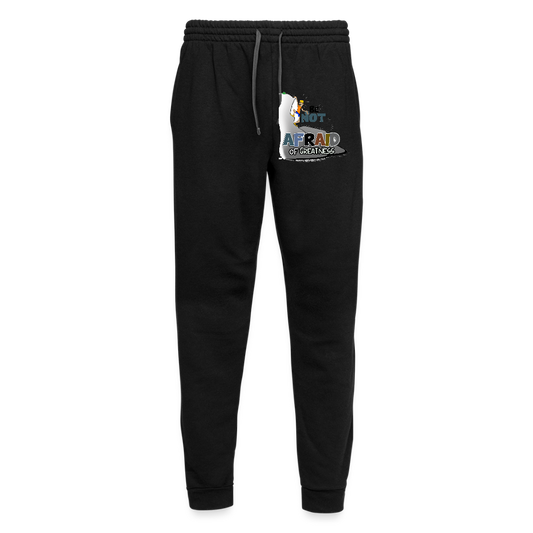 Be Not Afraid of Greatness | Unisex Joggers - black/asphalt